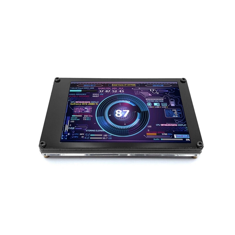 AIDA64 USB 3.5 Inch IPS Display Screen Secondary Screen Mini Monitor Screen For PC B1Q8